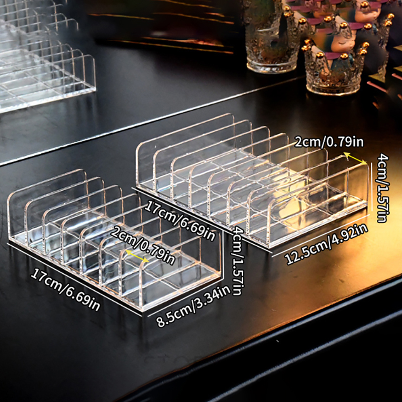 Eyeshadow Palette - Acrylic Eyeshadow Palette Organizer Compact Display