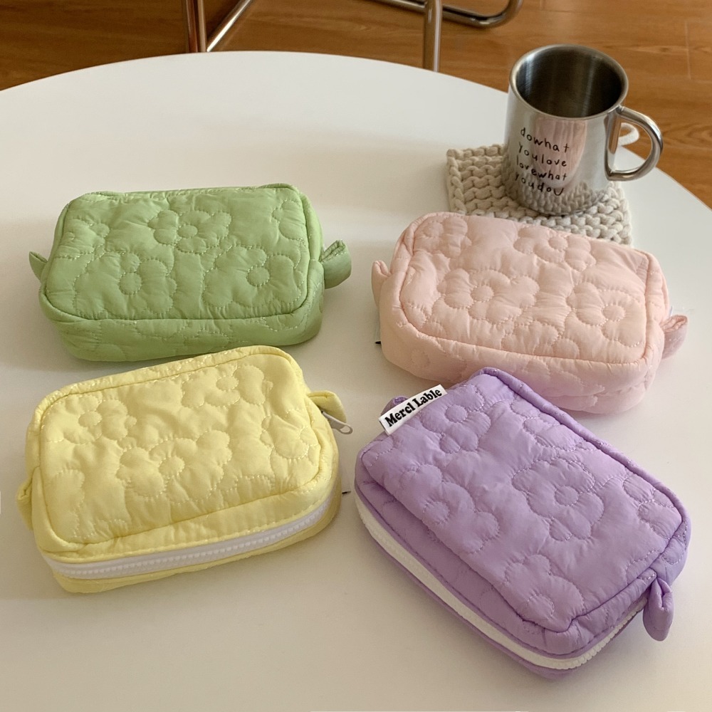 Beauty Makeup For Girl - Fashion Cotton Makeup Storage Bag Korean