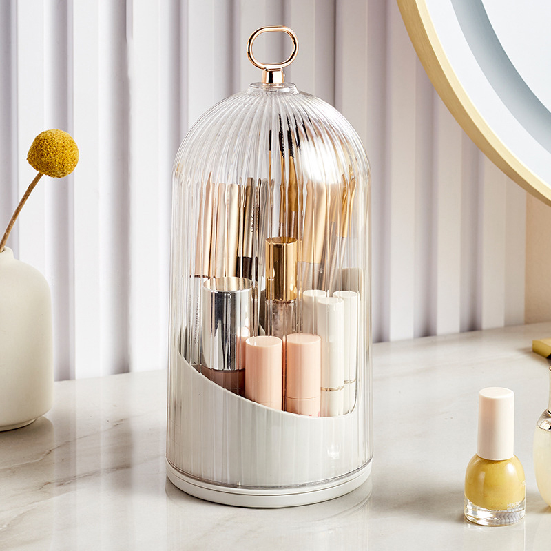 Beauty Makeup Lipstick - 360° Rotating Makeup Brush Holder With