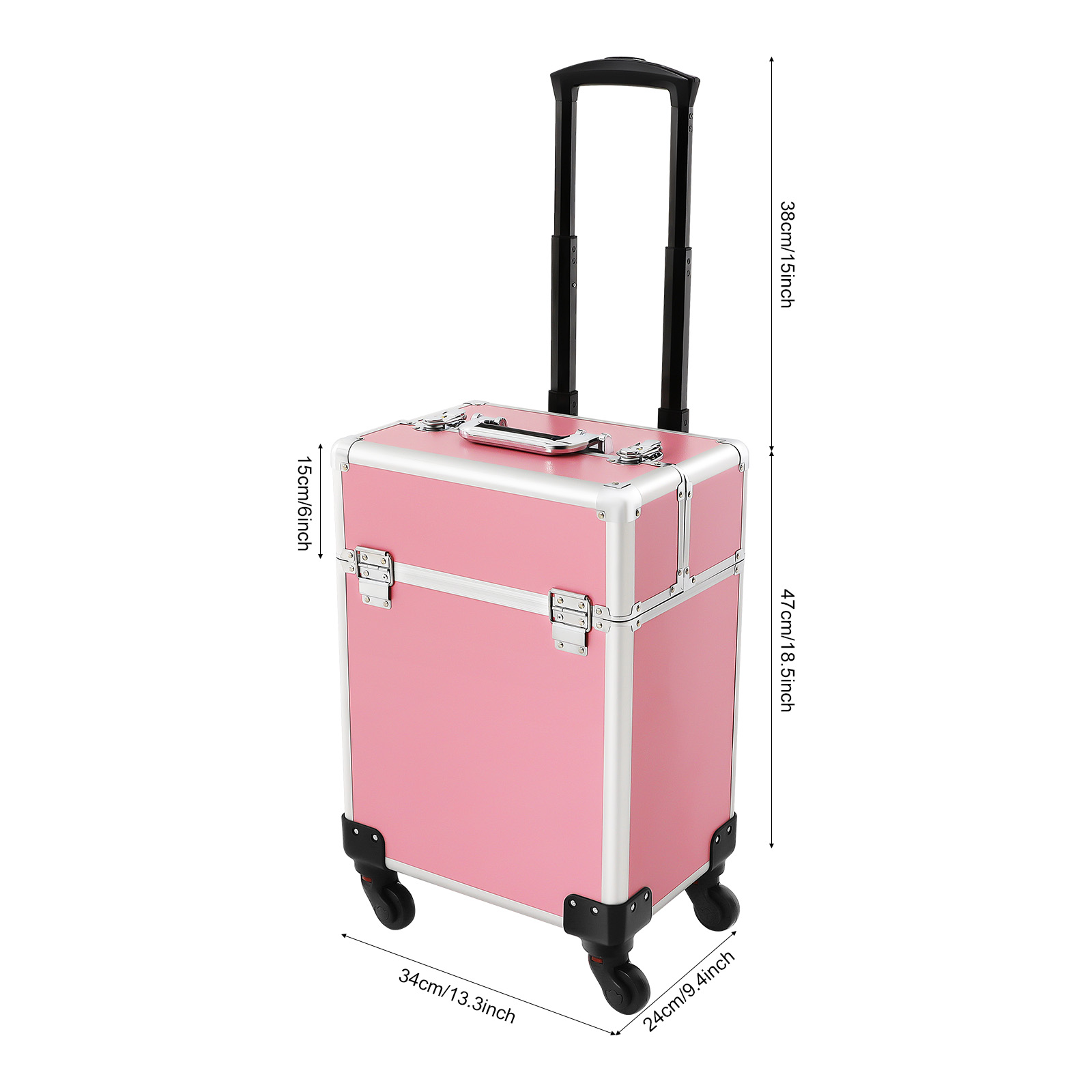 Rolling Makeup Train Case Cosm - Beauty For Makeup 评论和价格