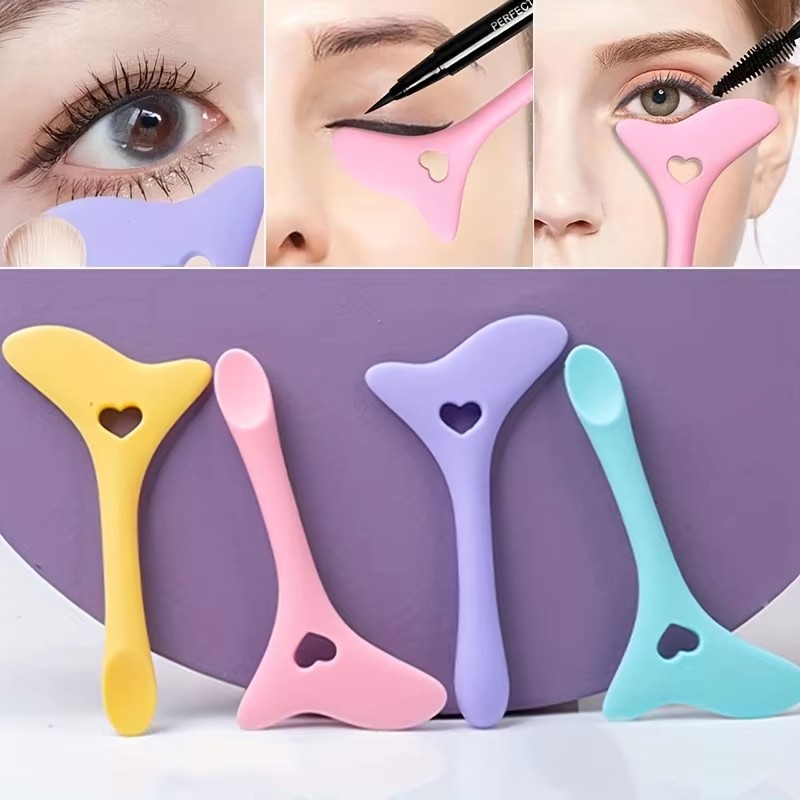 1-3Pcs Silicone Eyeliner Makeu - Beauty Makeup Tips 评论和价格