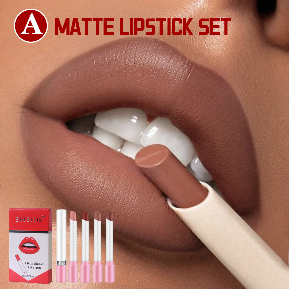 Cigarette Lipstick Set 4 Pcs P - Beauty Makeup Store 评论和价格