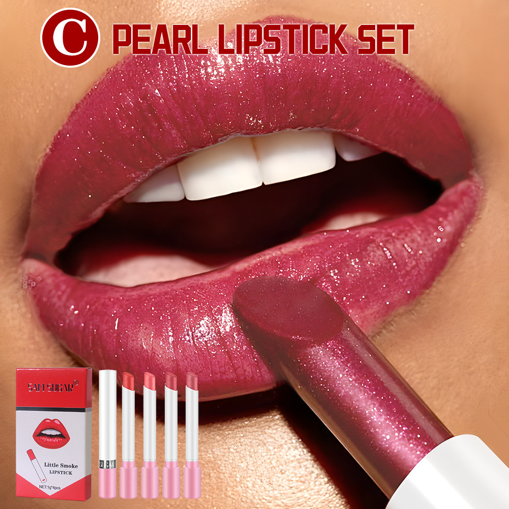 Cigarette Lipstick Set 4 Pcs P - Beauty Makeup Store 评论和价格