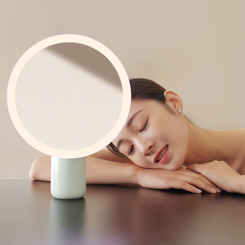 DOCO Table Makeup Mirror LED L - Beauty Lab Makeup 评论和价格