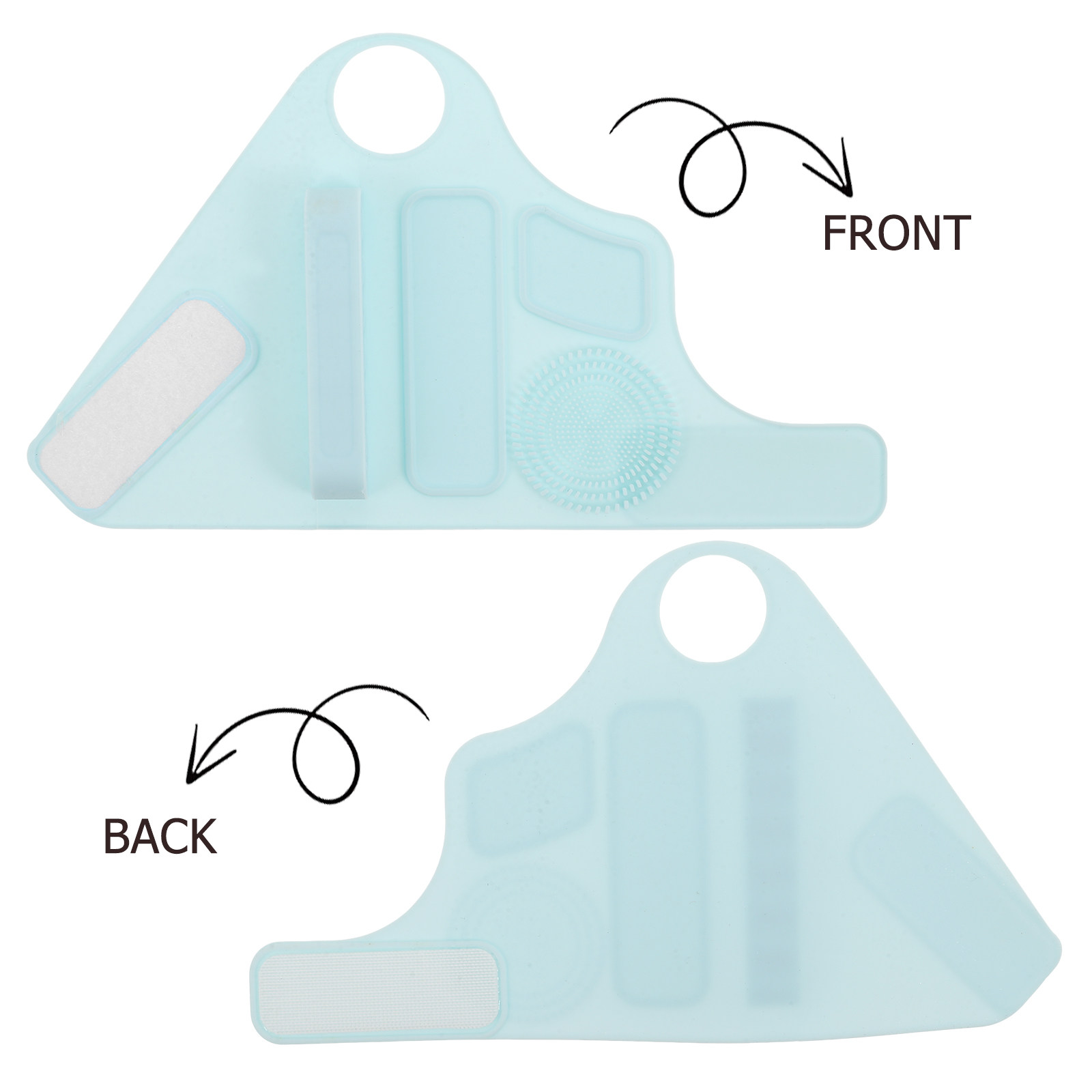 Silicone Makeup Hand Strap Adj - Eyeshadow Palette 评论和价格