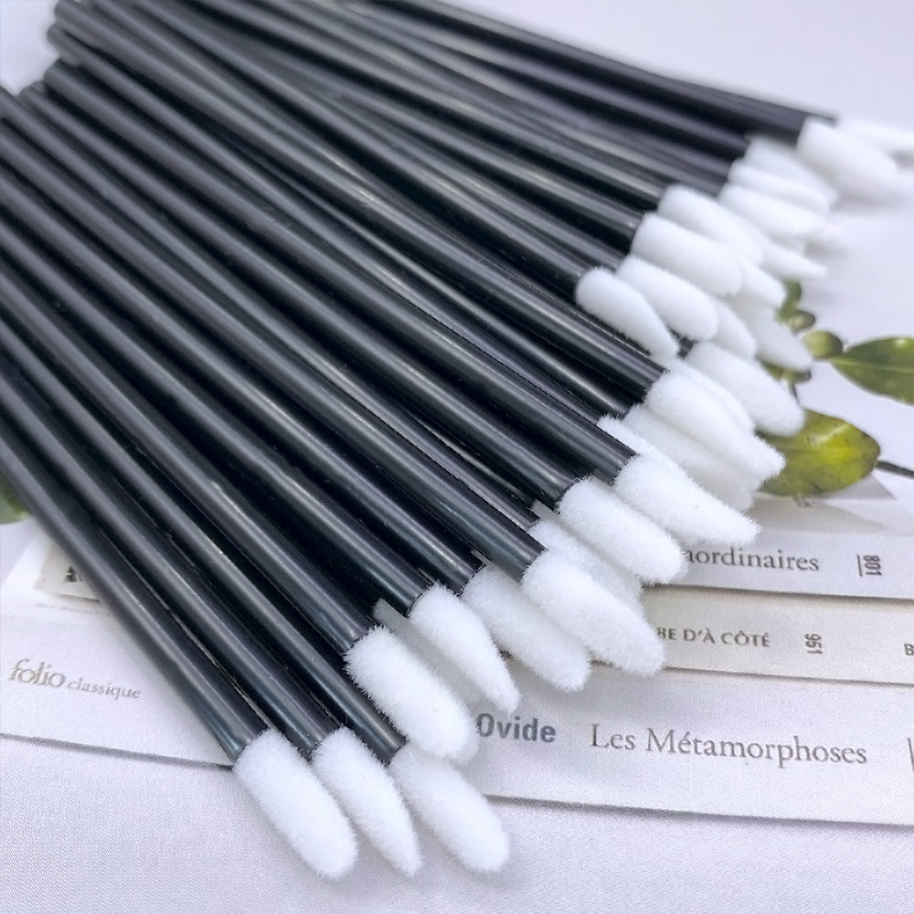 100Pcs Disposable Lip Brush Ey - Beauty Makeup Lipstick 评论和价格