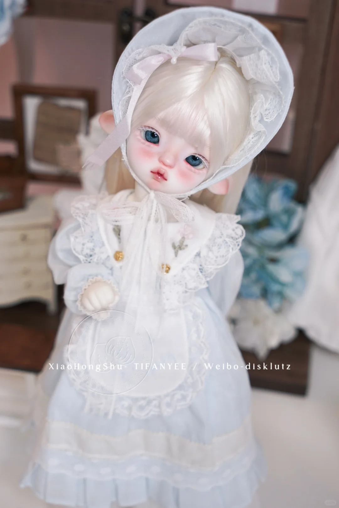 New SD BJD Doll 1/6 Open Eyes  - Beauty Makeup For Girl 评论和价格