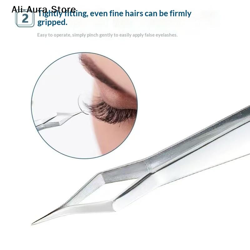1Pcs Lash Extension Tweezers A - Beauty Makeup Tips 评论和价格