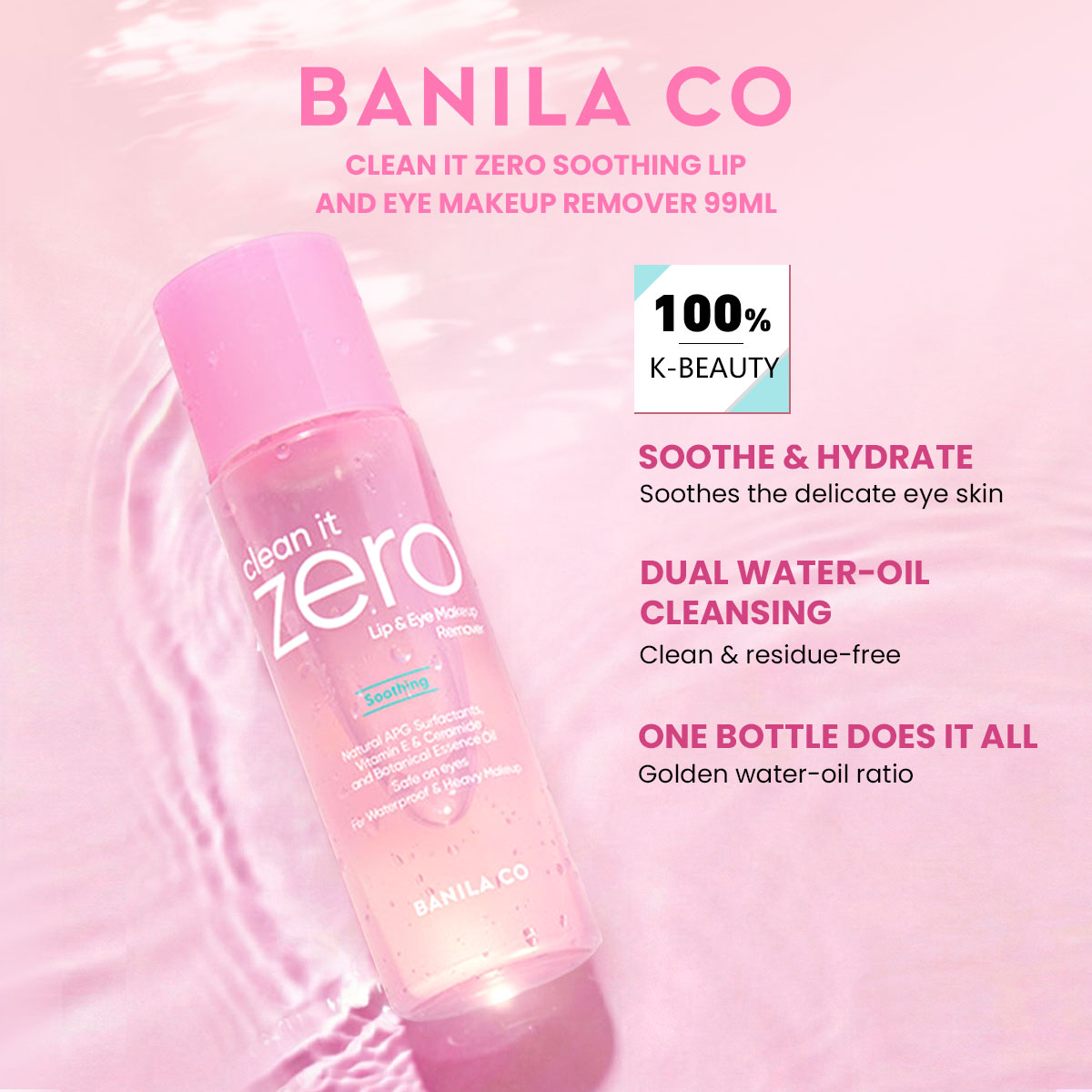 BANILA CO Clean it Zero Soothi - Beauty For Makeup 评论和价格