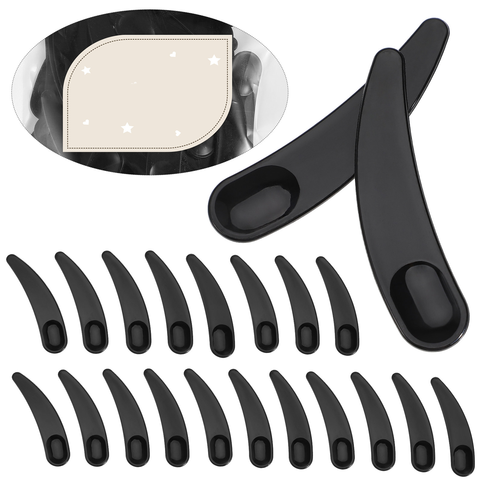 50Pcs Skincare Spatulas Face C - Beauty Makeup Face 评论和价格