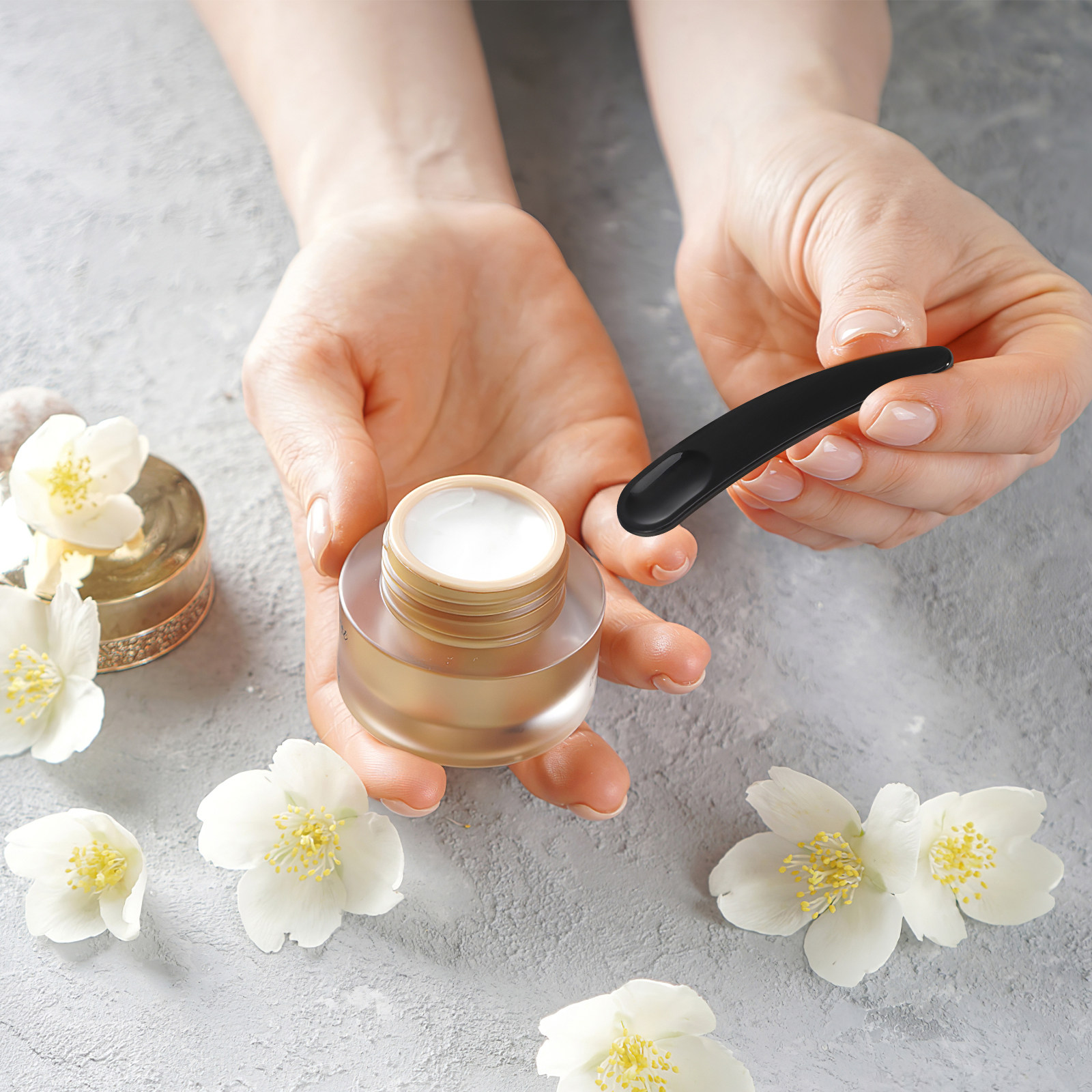 50Pcs Skincare Spatulas Face C - Beauty Makeup Face 评论和价格