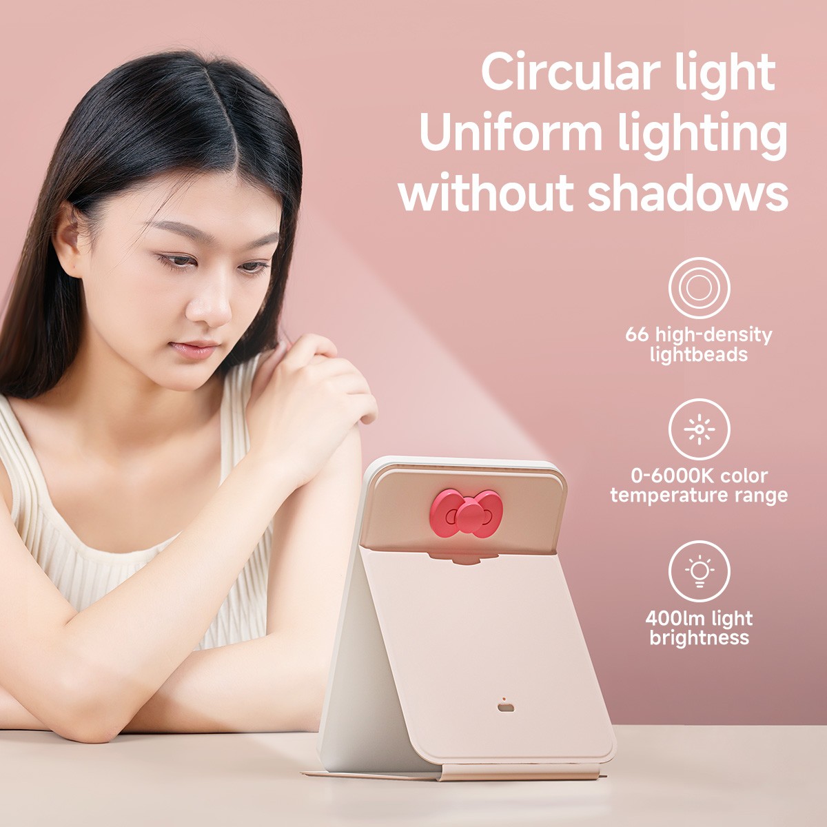 DOCO Makeup Mirror Foldable Po - Beauty Lab Makeup 评论和价格