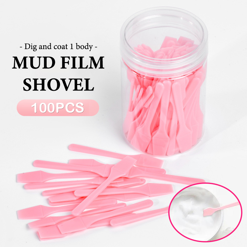 100 Pcs/Jar Mini Cosmetic Spat - Beauty Makeup Face 评论和价格
