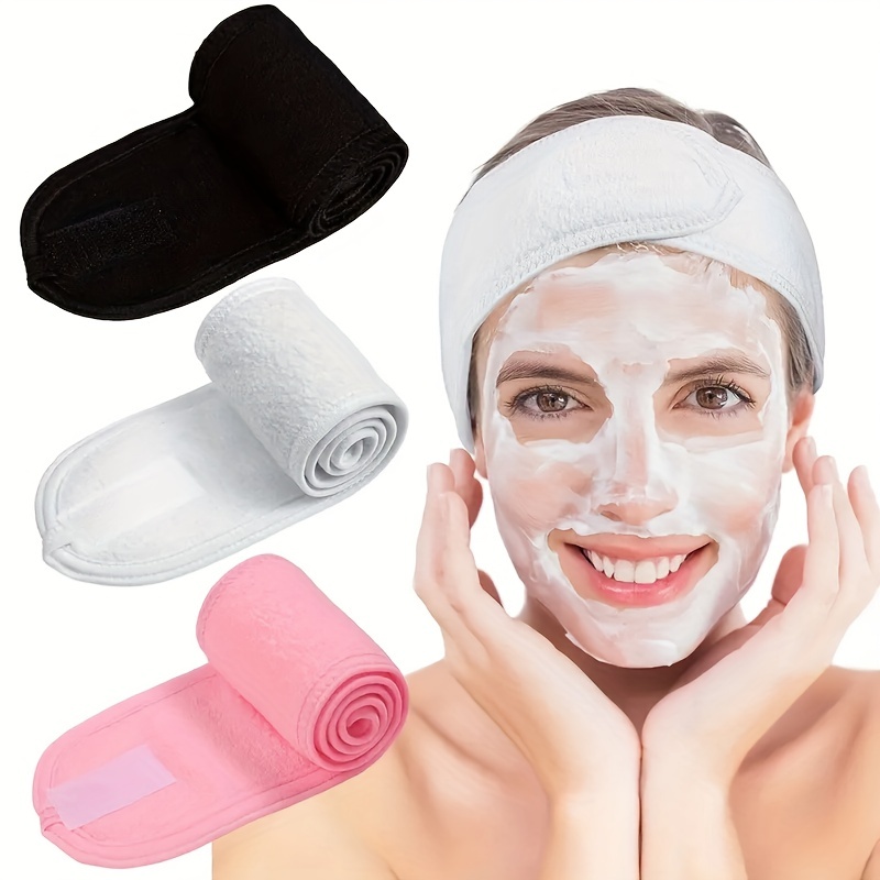 Women's Adjustable Wide Headba - Beauty Makeup Face 评论和价格