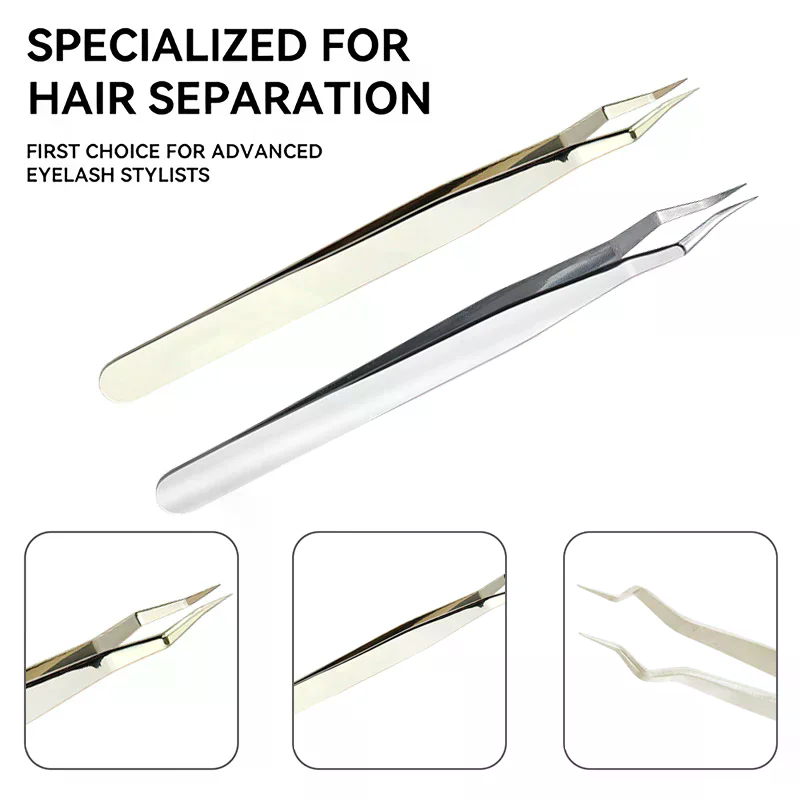 Lash Extension Tweezers Anti S - Beauty Makeup Tips 评论和价格