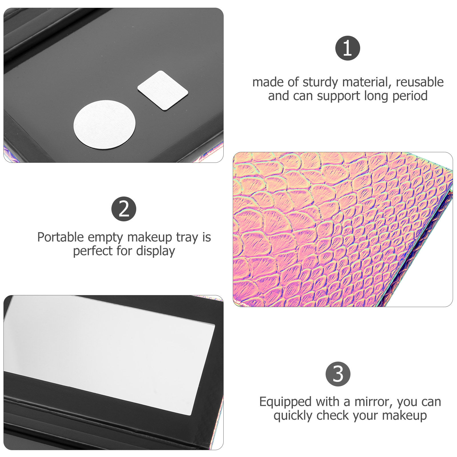 1Set Magnetic Empty Eyeshadow  - Eyeshadow Palette 评论和价格