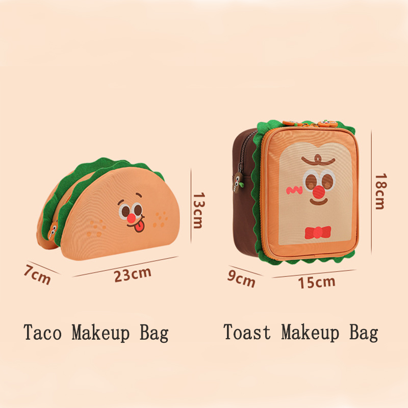 Taco and Toast-Shaped Makeup B - Beauty Makeup Store 评论和价格