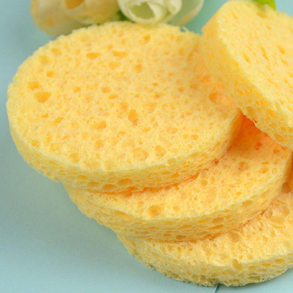 10pcs 6-9cm Yellow Face Round  - Beauty Makeup Face 评论和价格