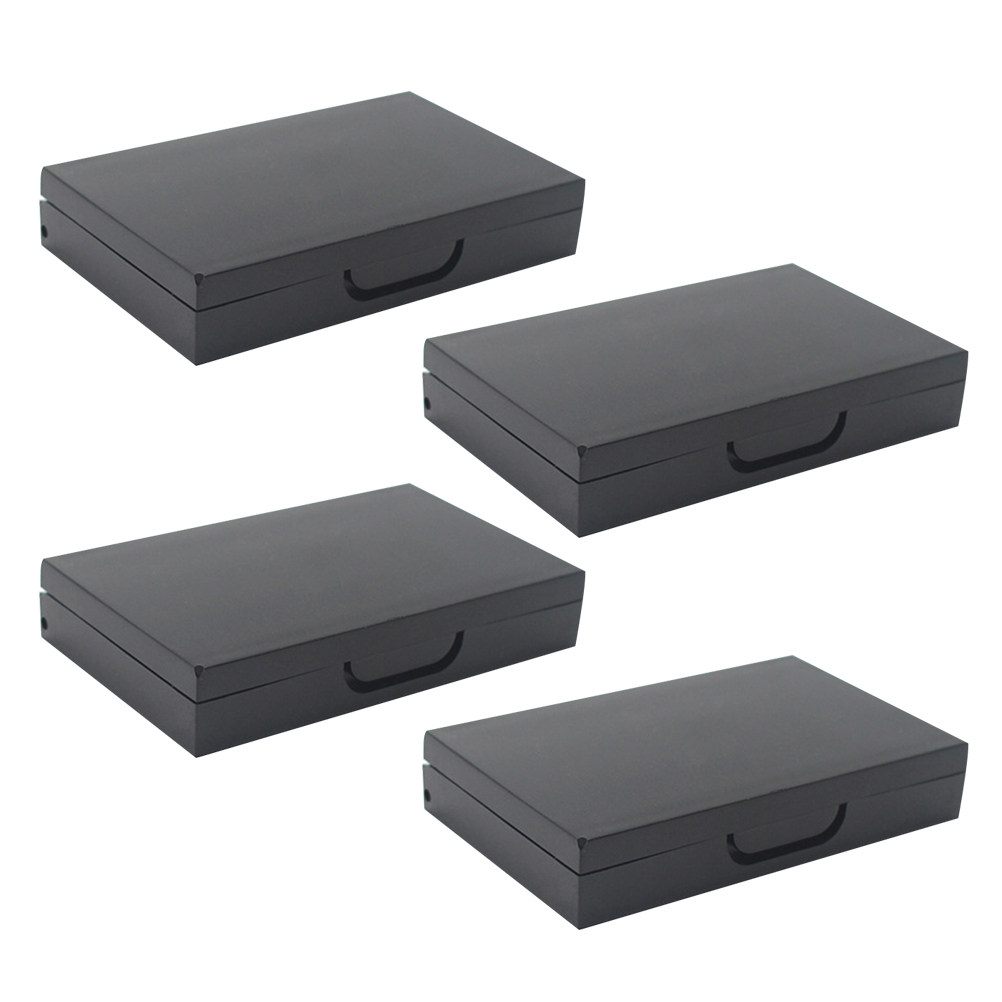 4Pcs Empty Eyeshadow Box Black - Eyeshadow Palette 评论和价格