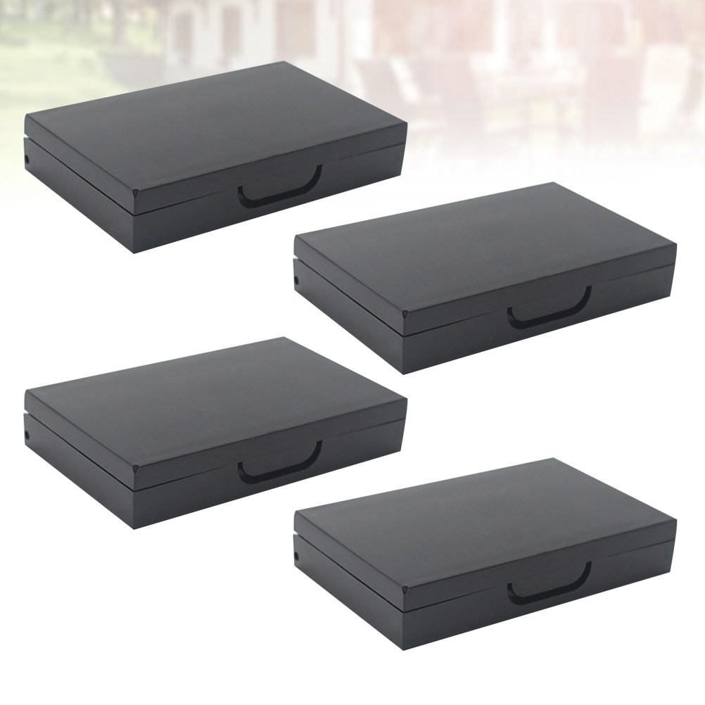 4Pcs Empty Eyeshadow Box Black - Eyeshadow Palette 评论和价格