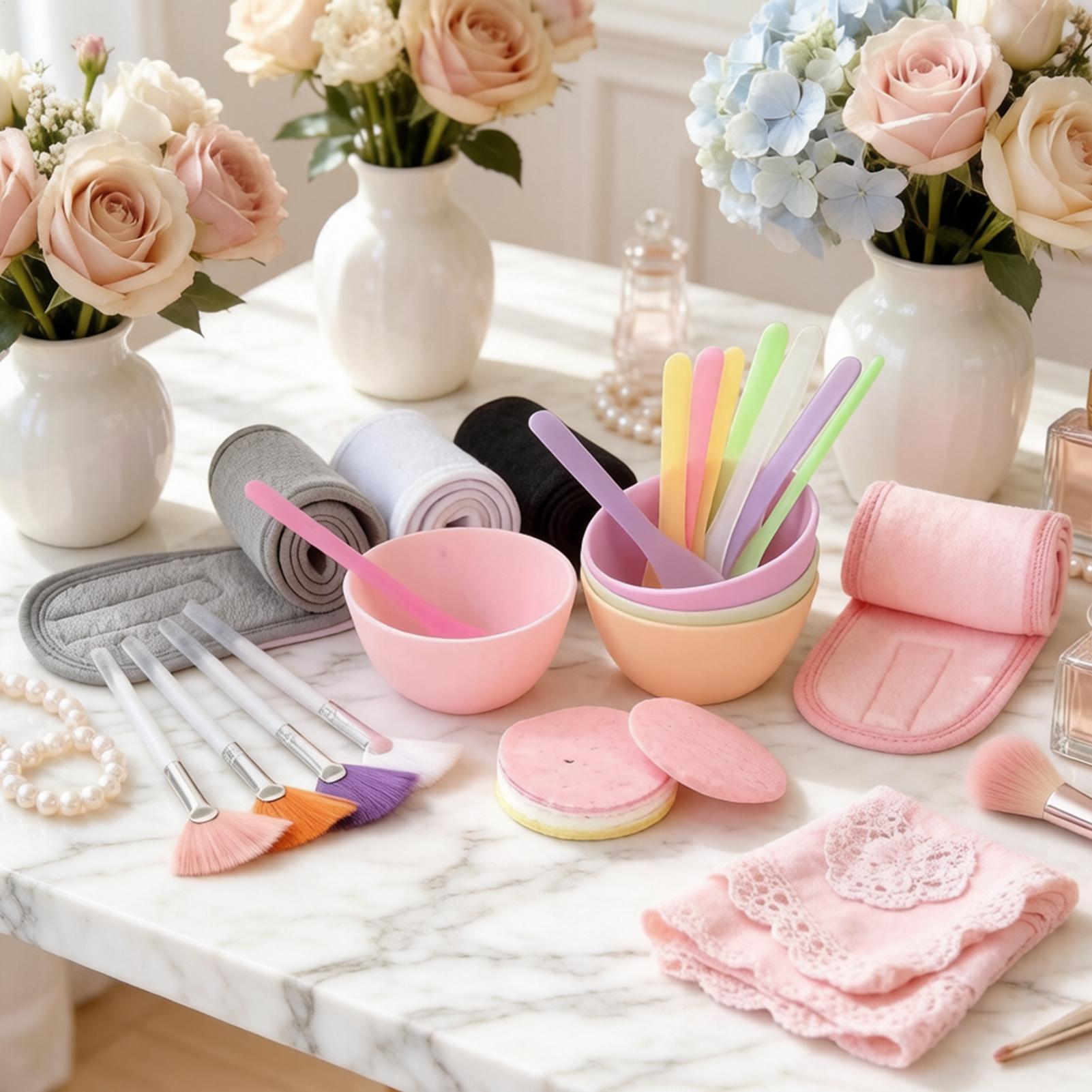 Face Cover Spatula 37 Pieces S - Beauty Makeup Face 评论和价格