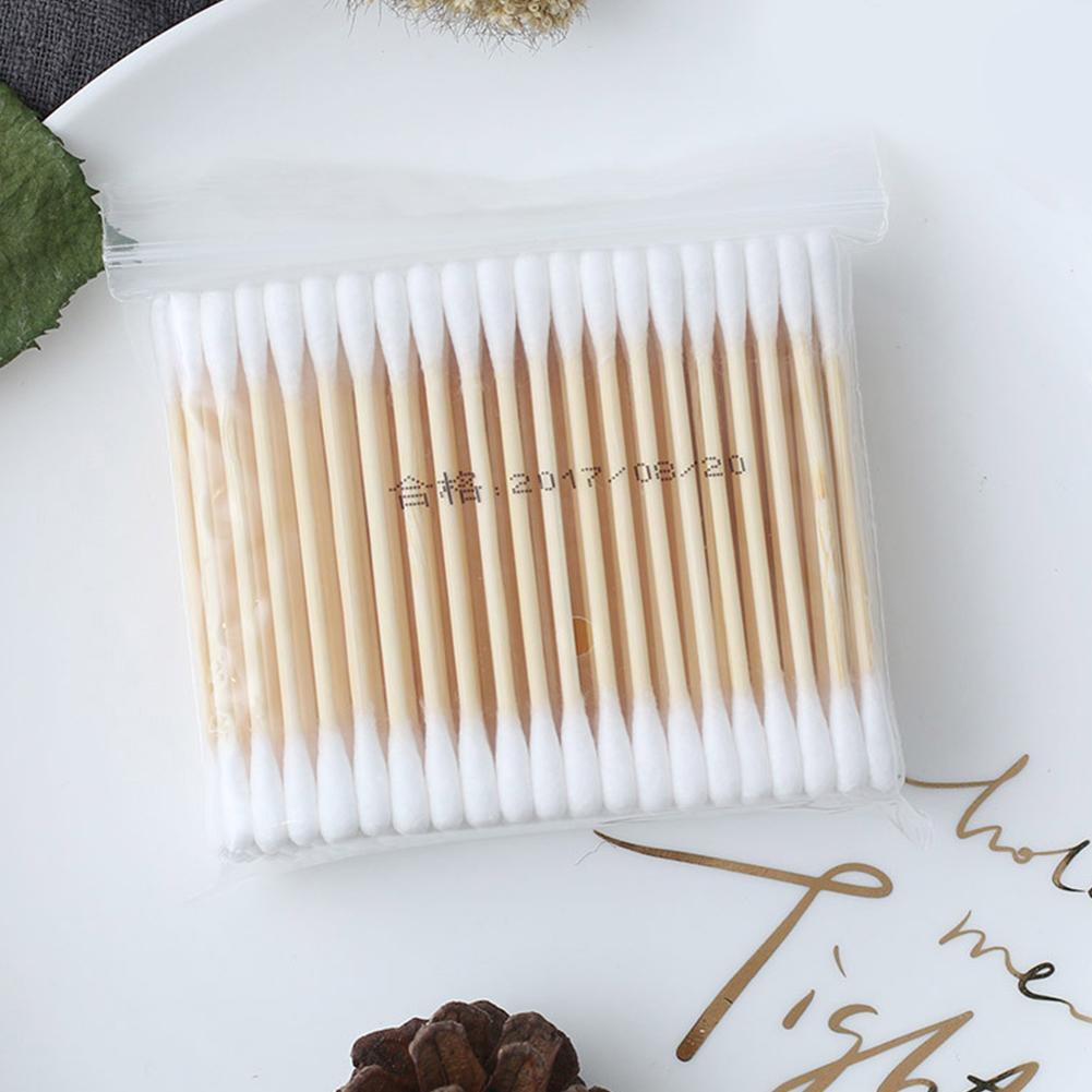 10/100pcs Disposable Cotton Sw - Beauty For Makeup 评论和价格