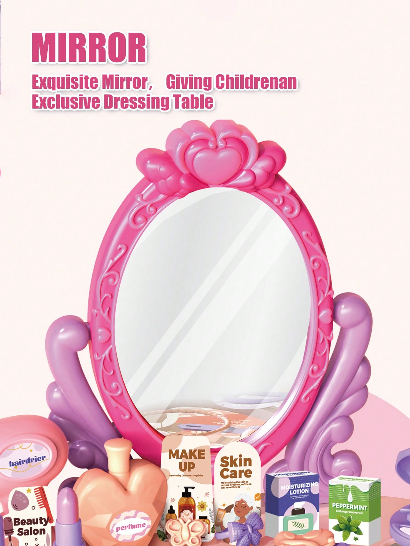 Kids Princess Vanity Dressing  - Beauty Makeup For Kids 评论和价格