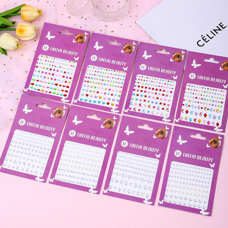 Hot Selling Face Gems Stickers - Beauty For Makeup 评论和价格