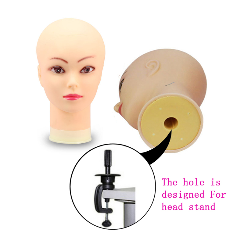 Soft Bald Wig Practice Mannequ - Beauty Makeup Store 评论和价格