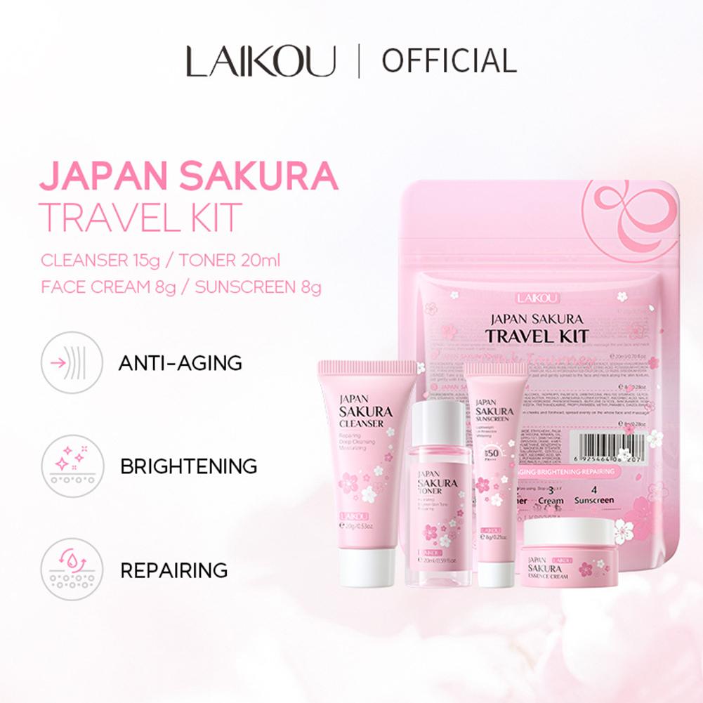 Sakura Skin Care Set facial Cl - Beauty For Makeup 评论和价格